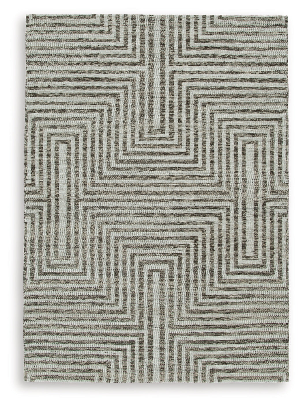 Jossen Ivory/Gray Medium Rug - Ornate Home