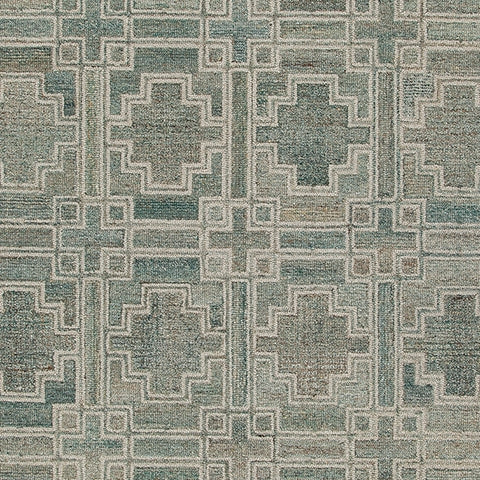 Jossland Green/Ivory Medium Rug - Ornate Home
