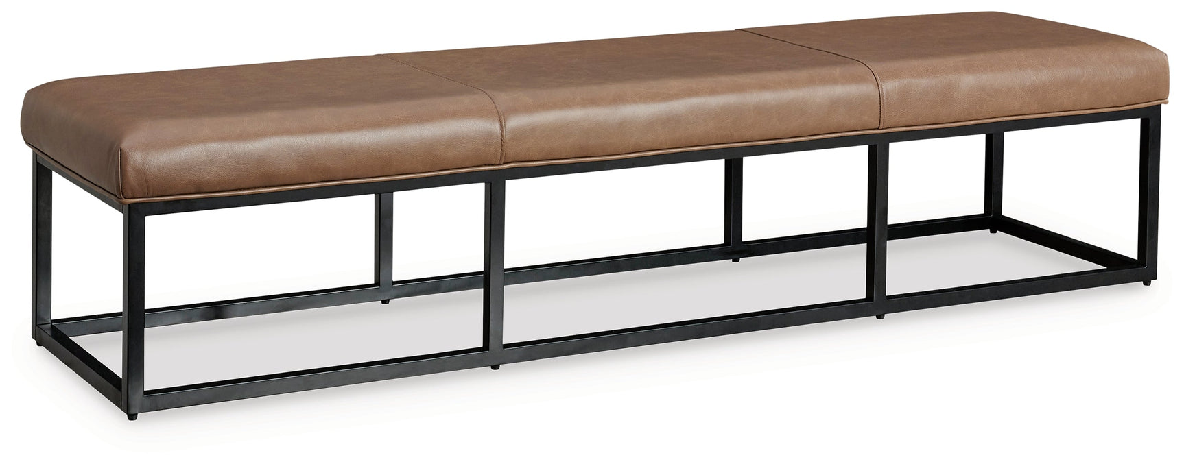 Joston Caramel Accent Bench (Online Special Price) - Ornate Home