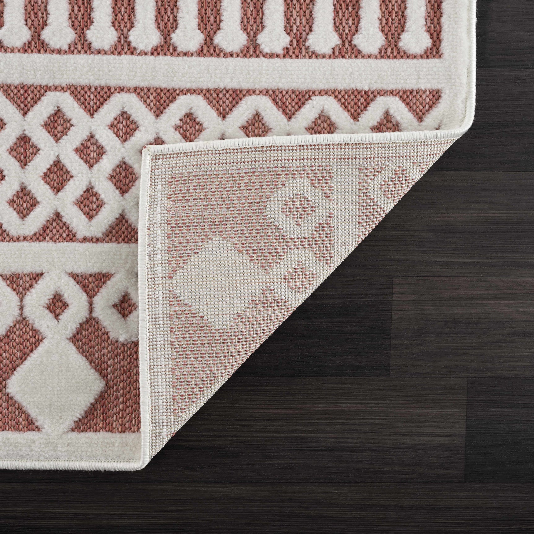 Jove Orange Outdoor Rug - Clearance - Ornate Home