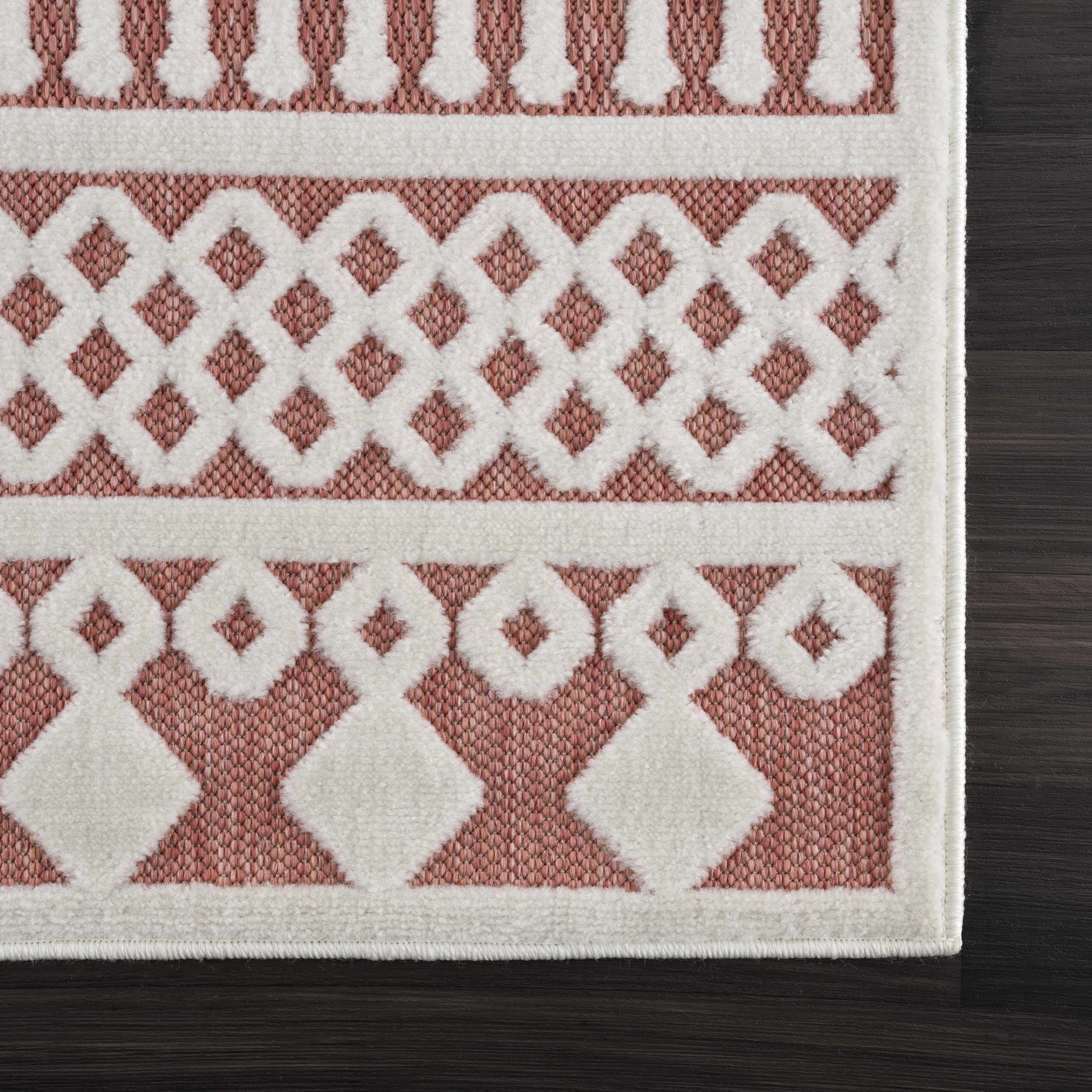 Jove Orange Outdoor Rug - Clearance - Ornate Home