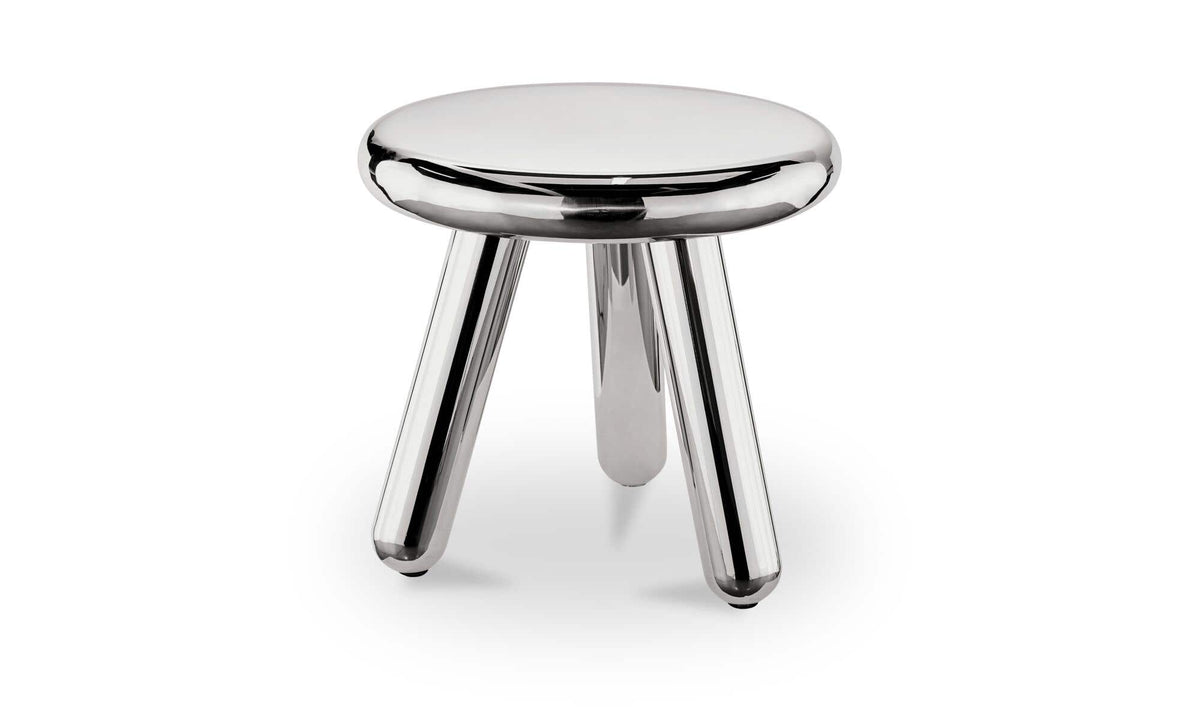 Joy Silver Accent Table - Ornate Home