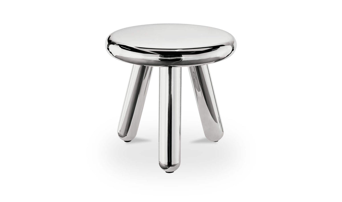 Joy Silver Accent Table - Ornate Home