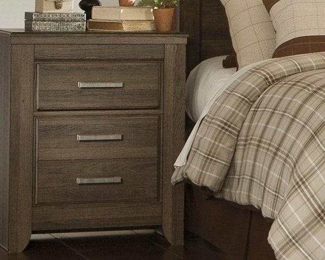 Juararo Dark Brown Nightstand (Online Special Price) - Ornate Home