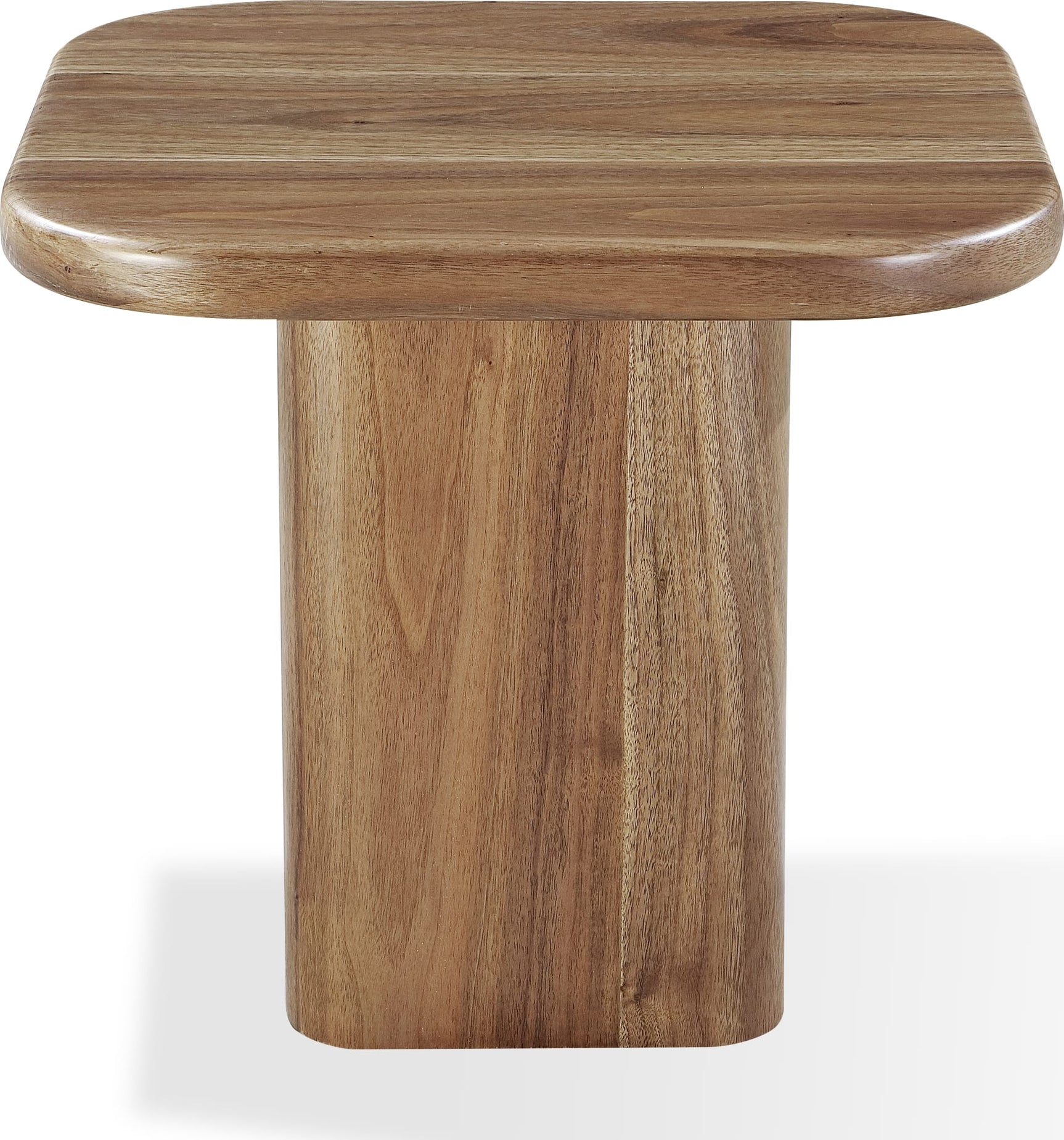 Juba Mongoose Walnut End Table - Ornate Home