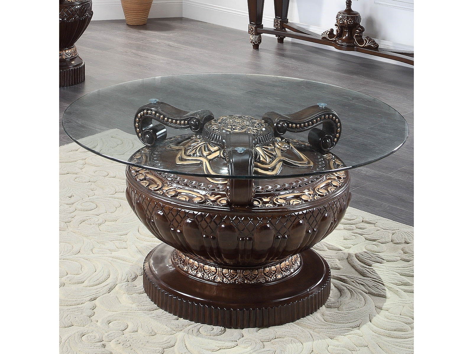 Jubilant Cherry Coffee Table / HD-8908C - Ornate Home