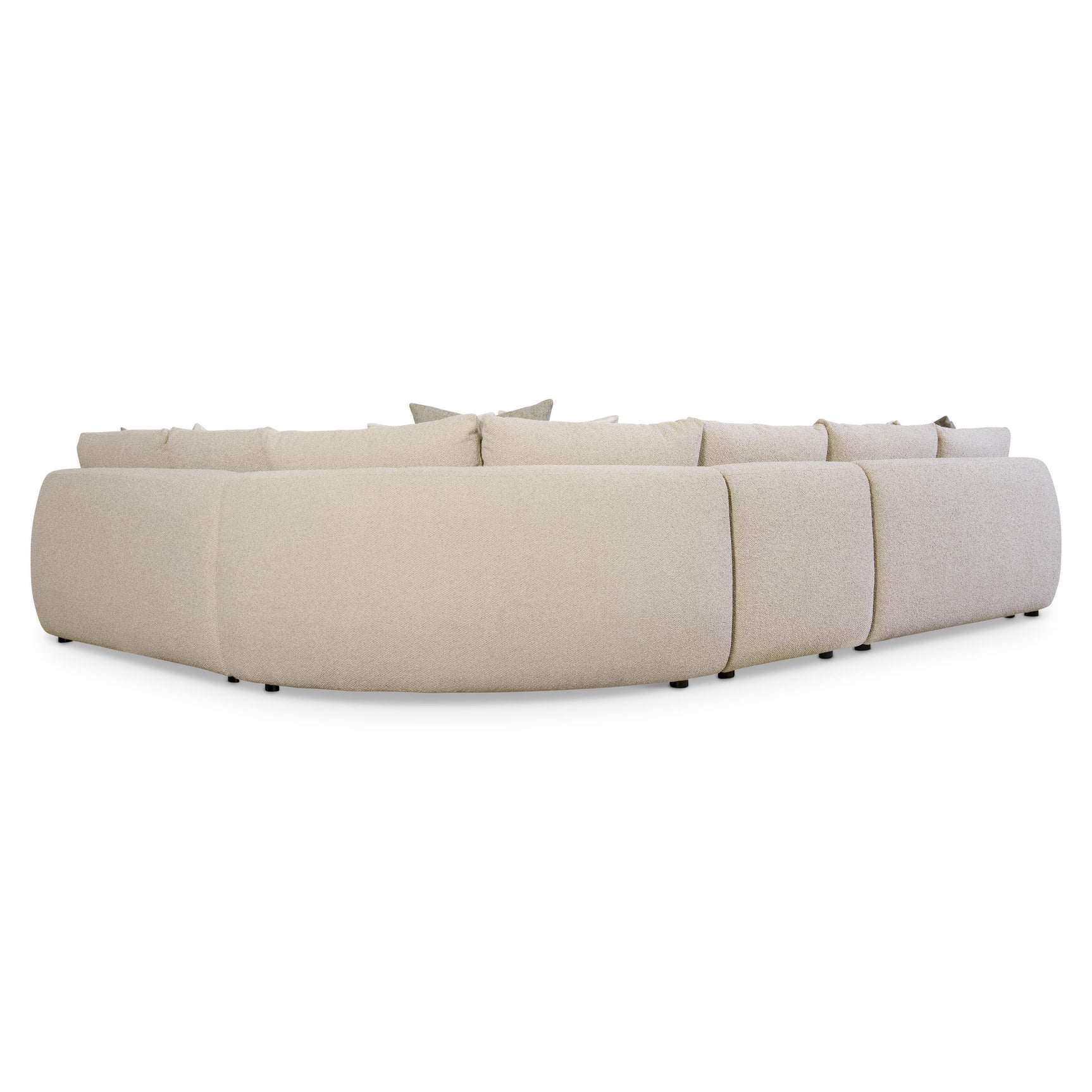 Jules Beige/Tan Fabric Sectional Sofa - Ornate Home