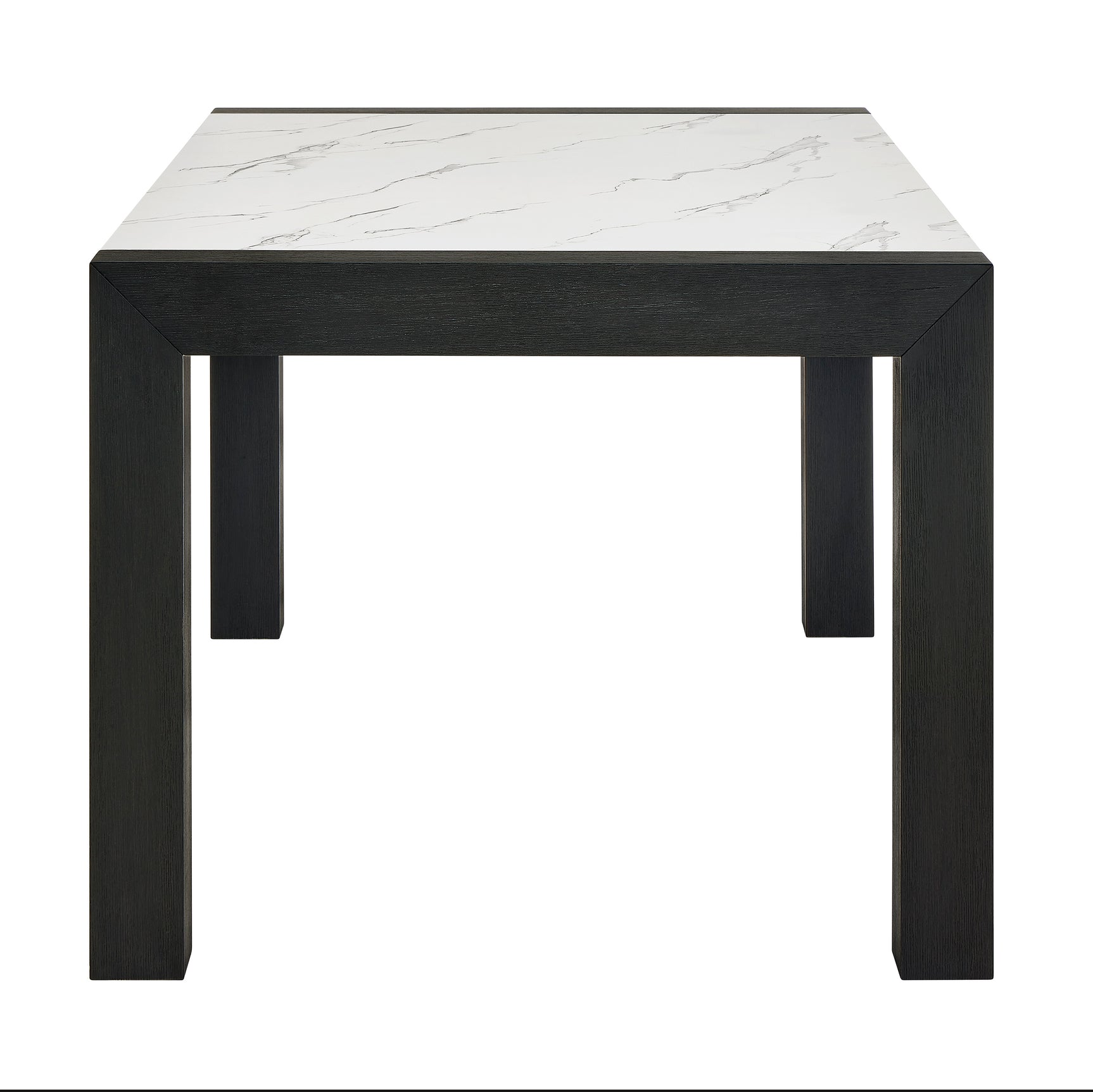 Jules Gray/Black Faux Marble Top Dining Set - Ornate Home
