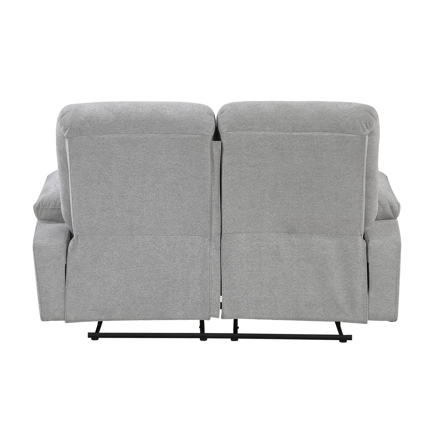 Jules Gray Double Reclining Loveseat - Ornate Home