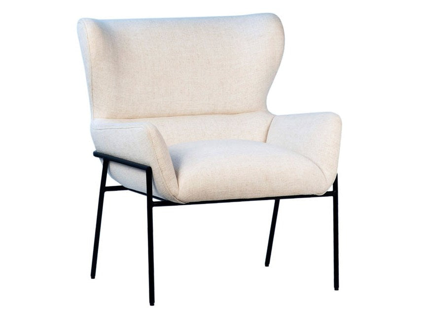 Jules Ivory Occasional Chair - Ornate Home