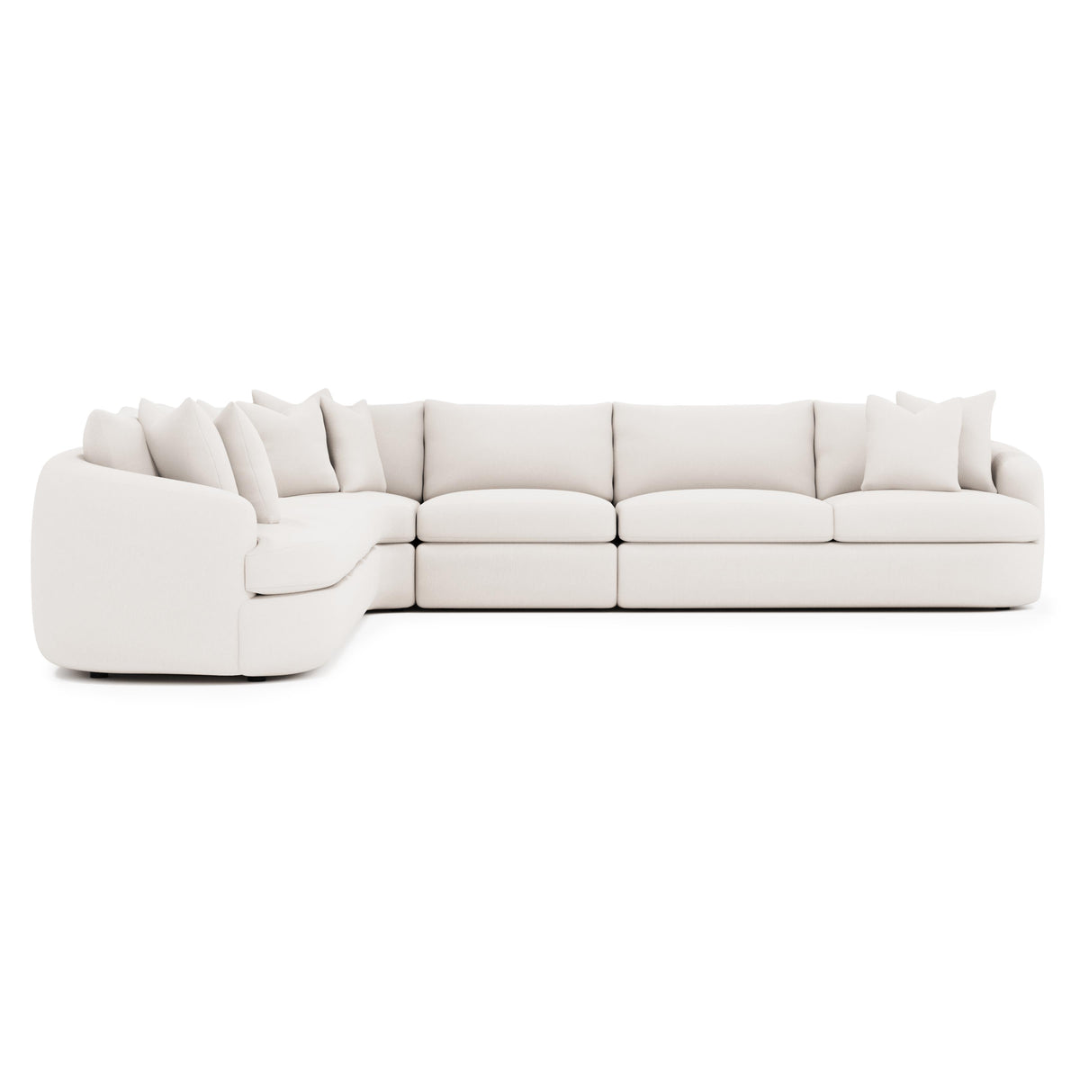 Jules Ivory Sectional - Ornate Home
