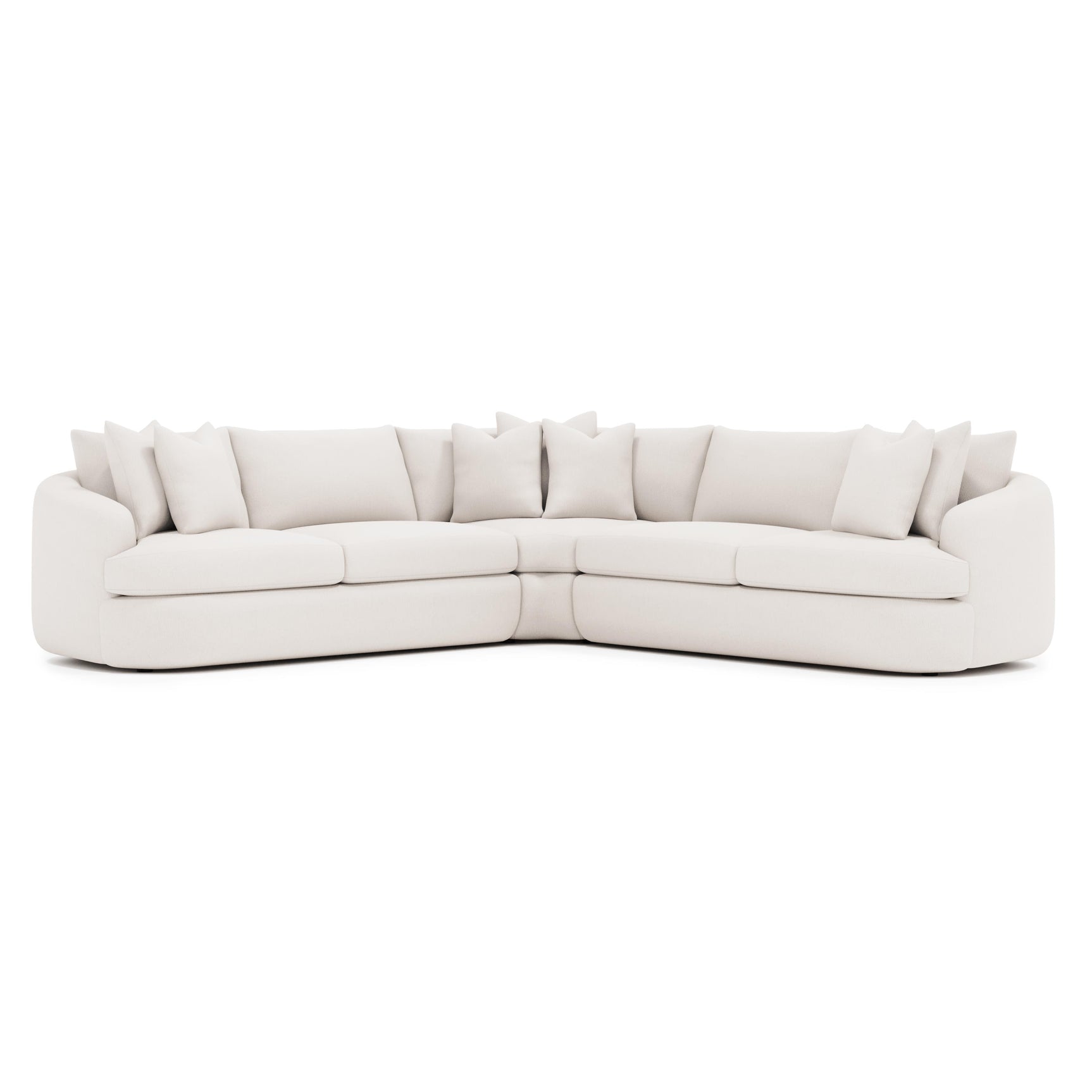 Jules Ivory Sectional - Ornate Home