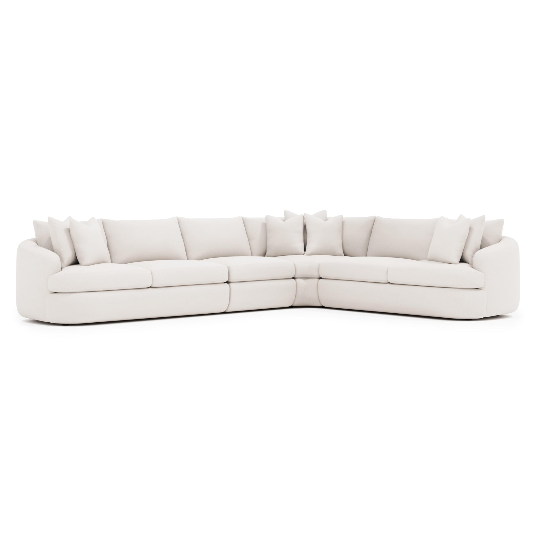 Jules Ivory Sectional - Ornate Home