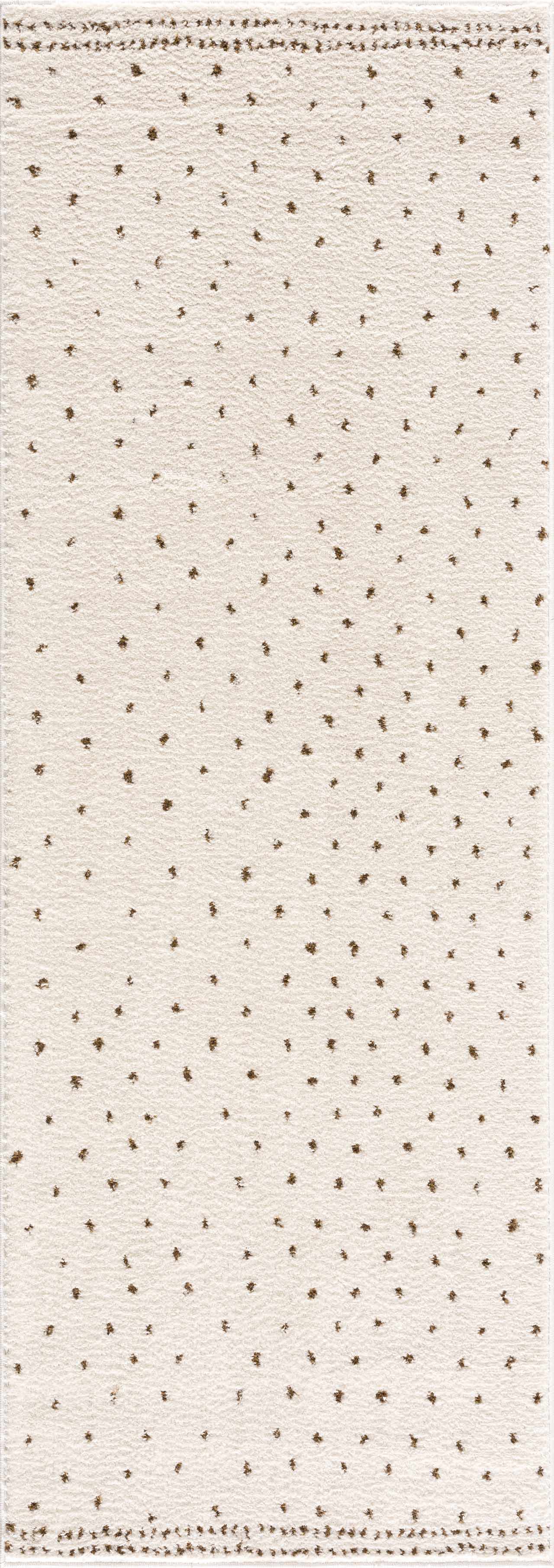 Julie Ivory & Brown Area Rug - Ornate Home