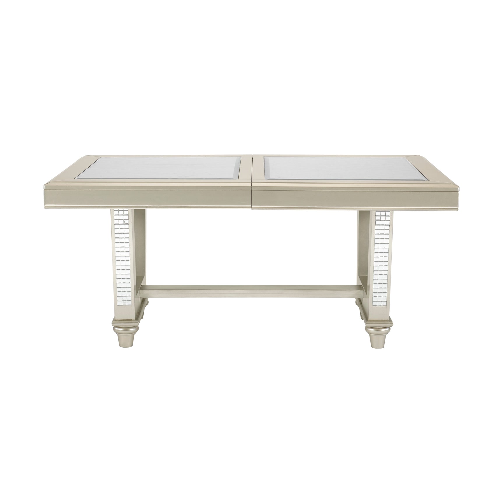 Juliette Champagne Dining Table - Ornate Home