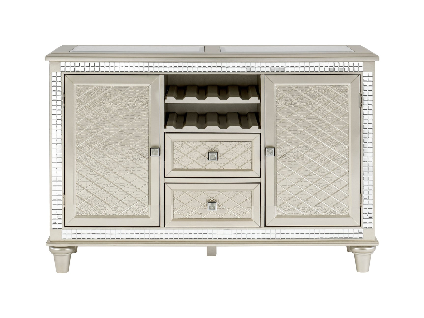 Juliette Champagne Server - Ornate Home