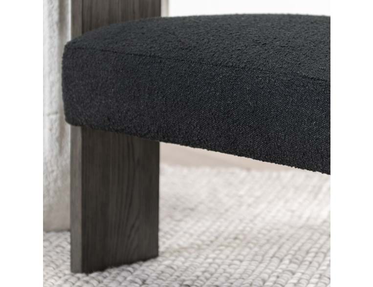 Julina Charcoal Upholstered Accent Chair - Ornate Home