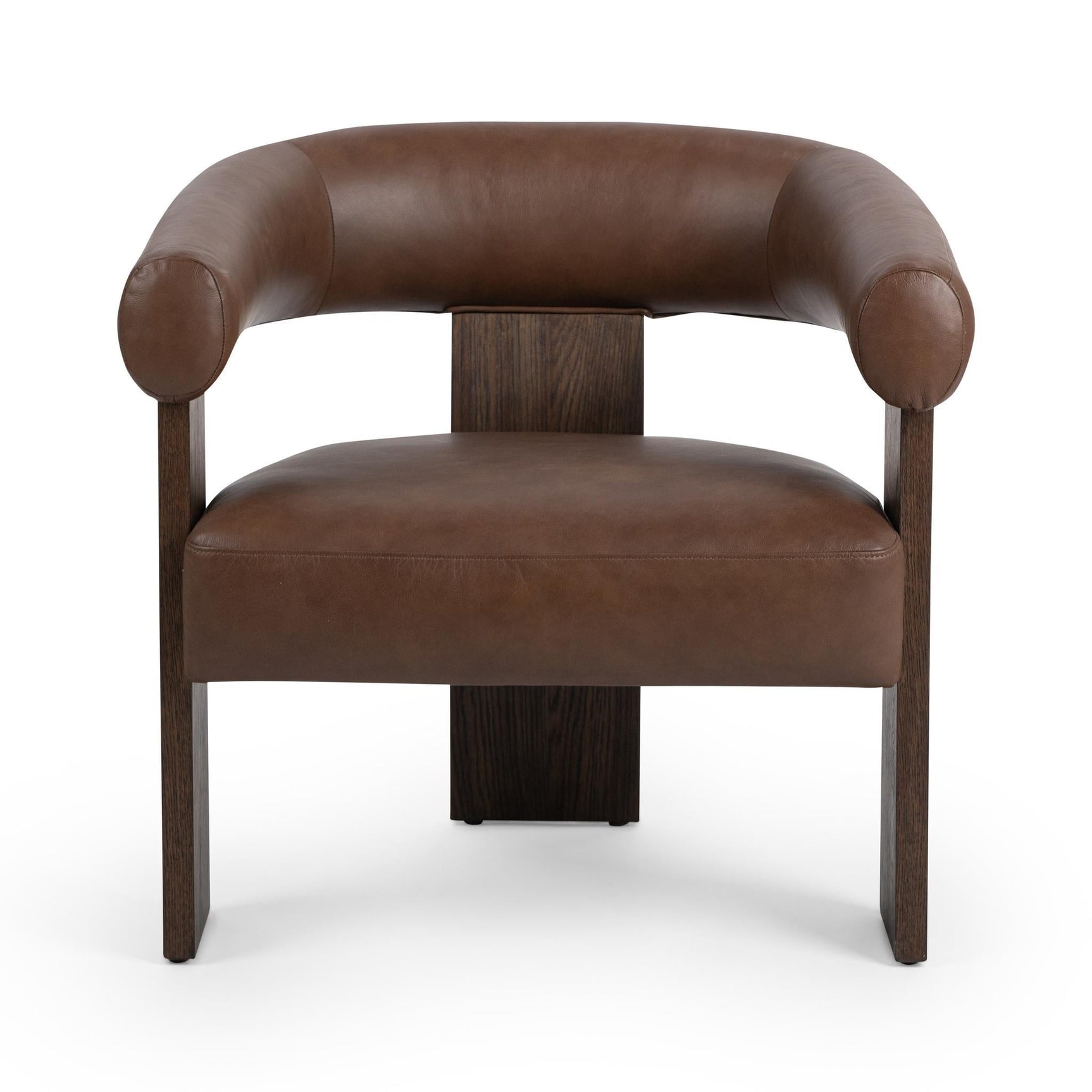 Julina Rich Cocoa Accent Chair - Ornate Home