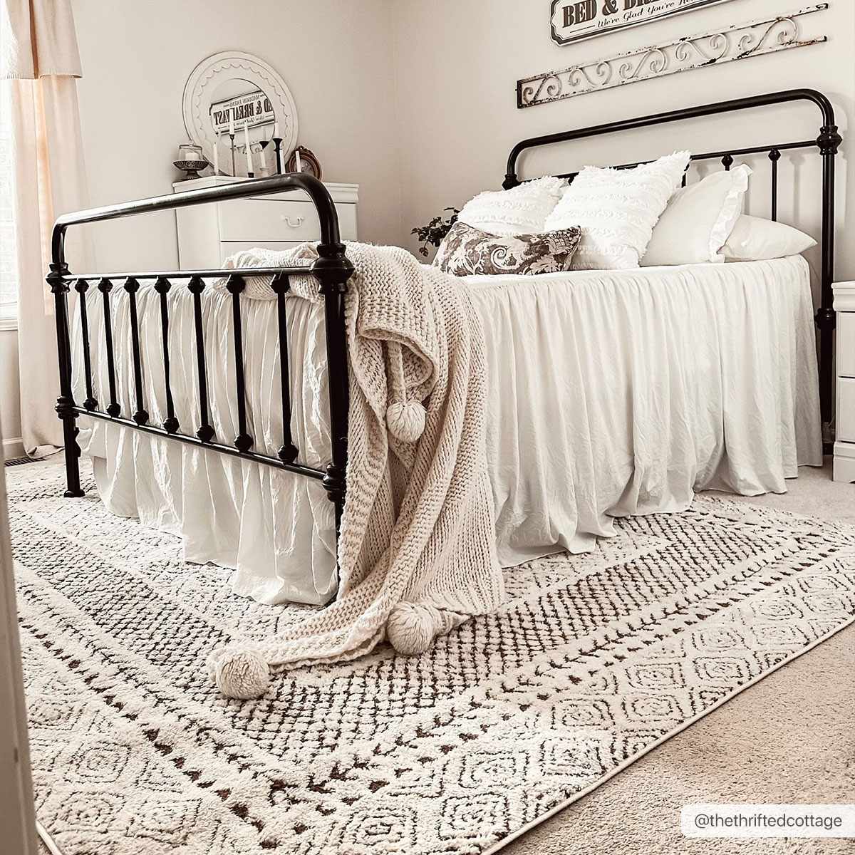 Julio Scandi Boho Area Rug - Brown - Ornate Home