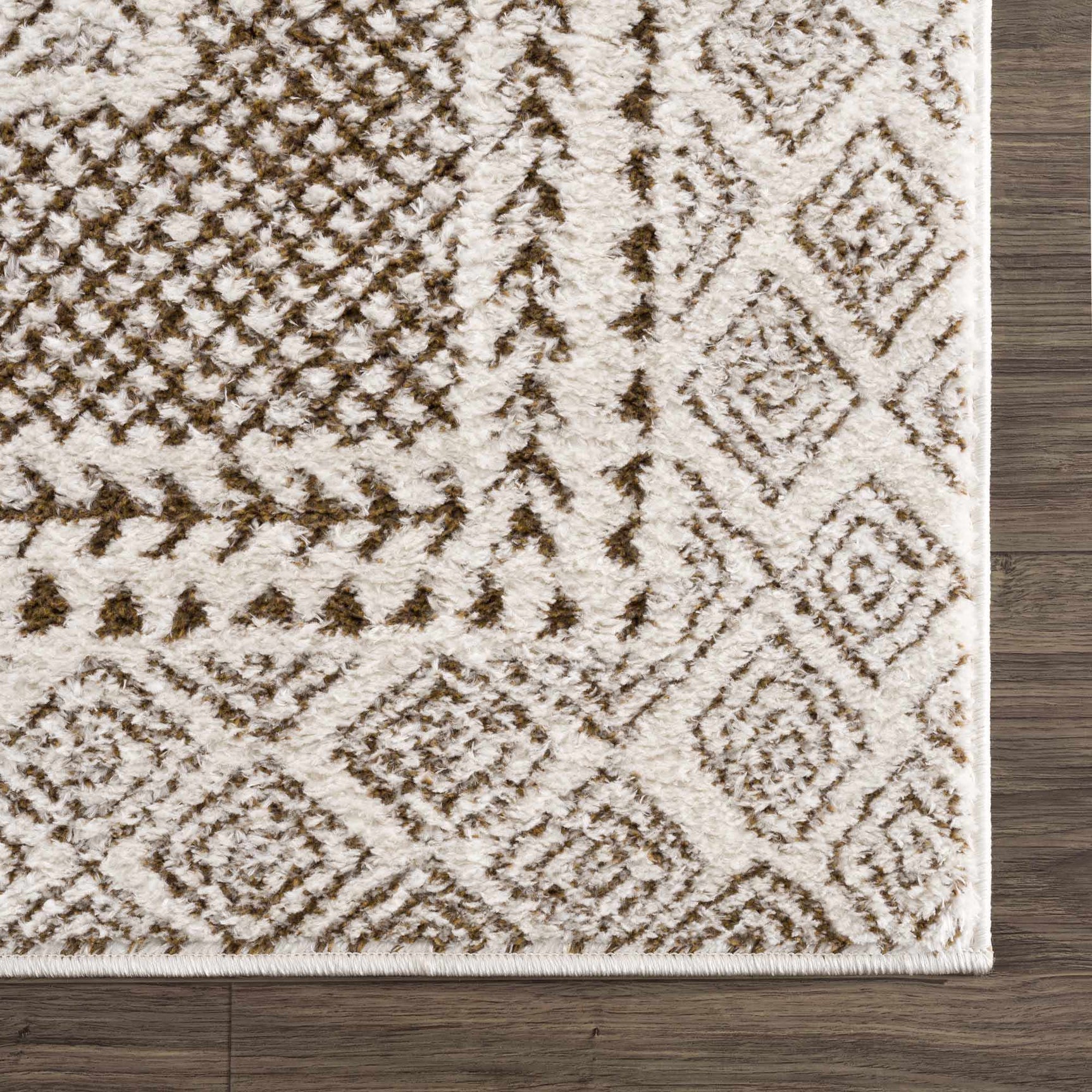 Julio Scandi Boho Area Rug - Brown - Ornate Home