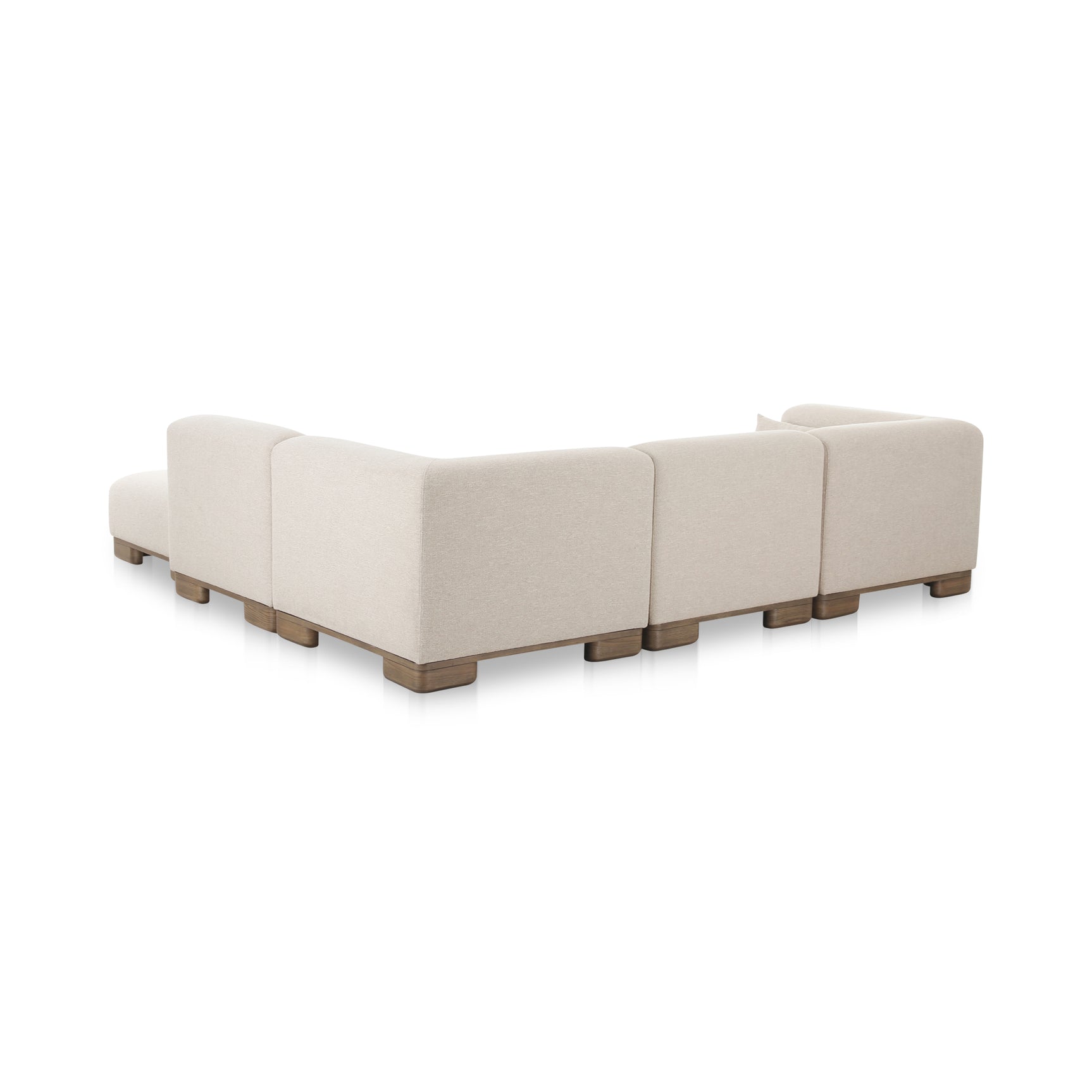 June Oatmeal Dream Modular Sectional - Ornate Home