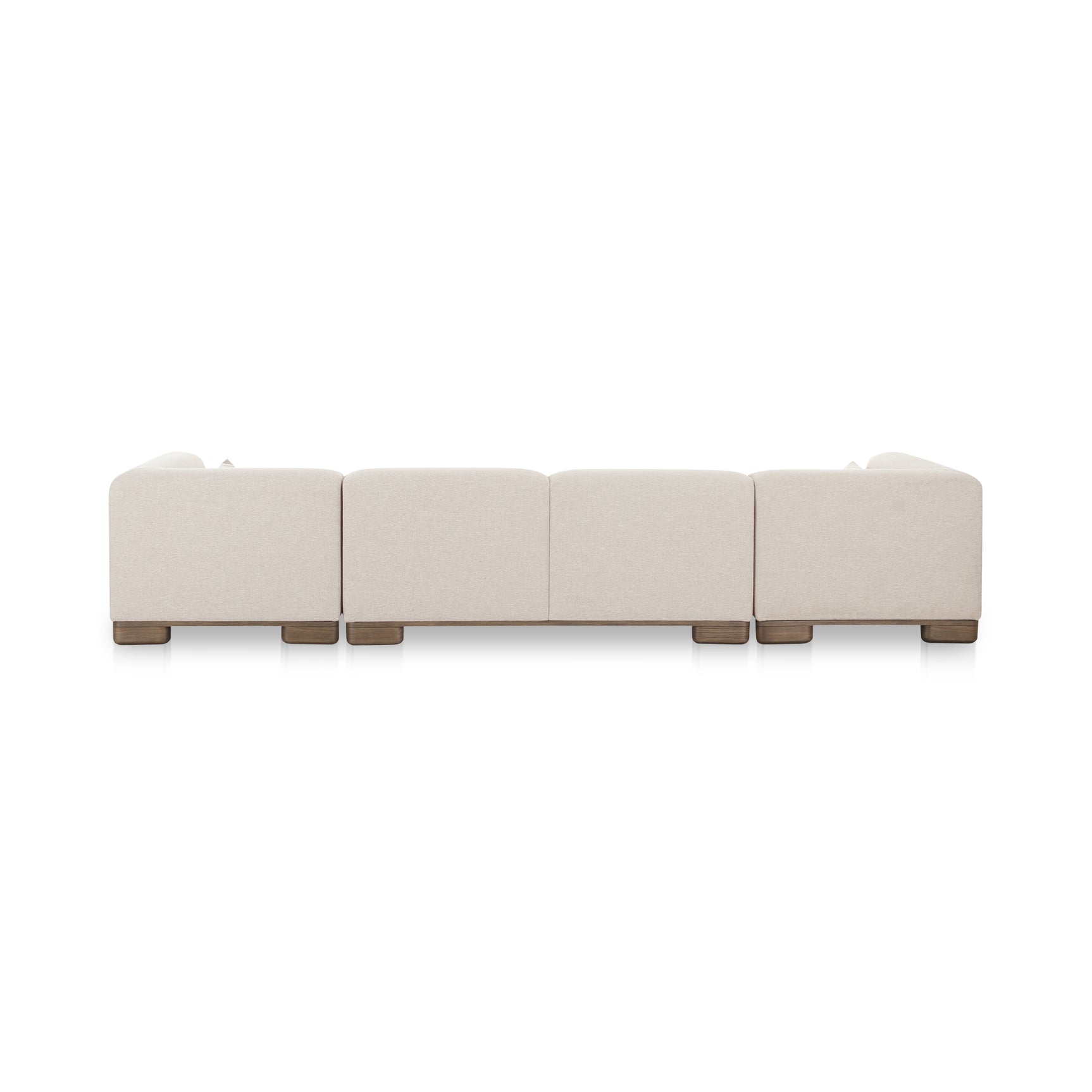 June Oatmeal Modular Sofa - Ornate Home