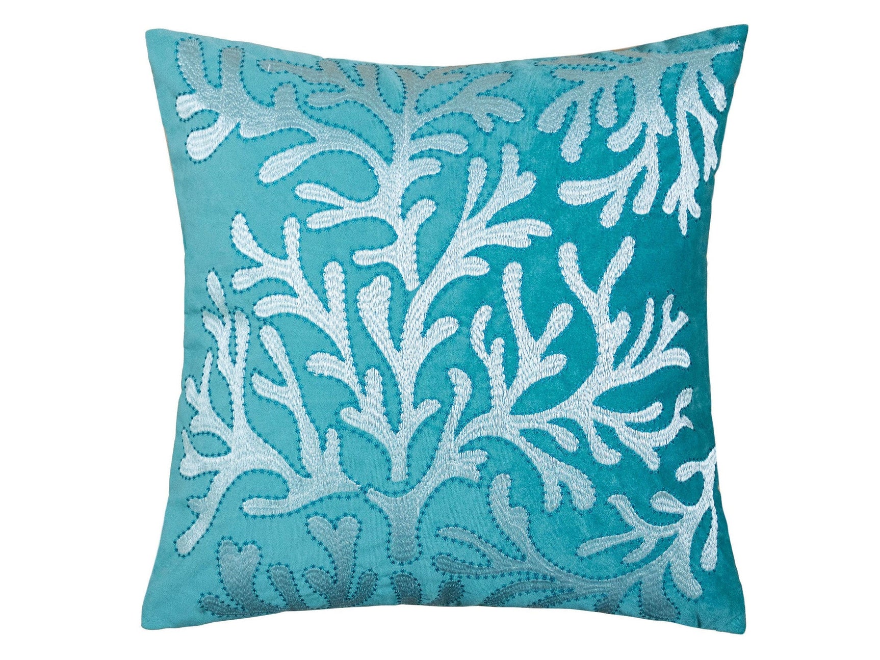 June Teal Pillow (Set of 2) - Ornate Home