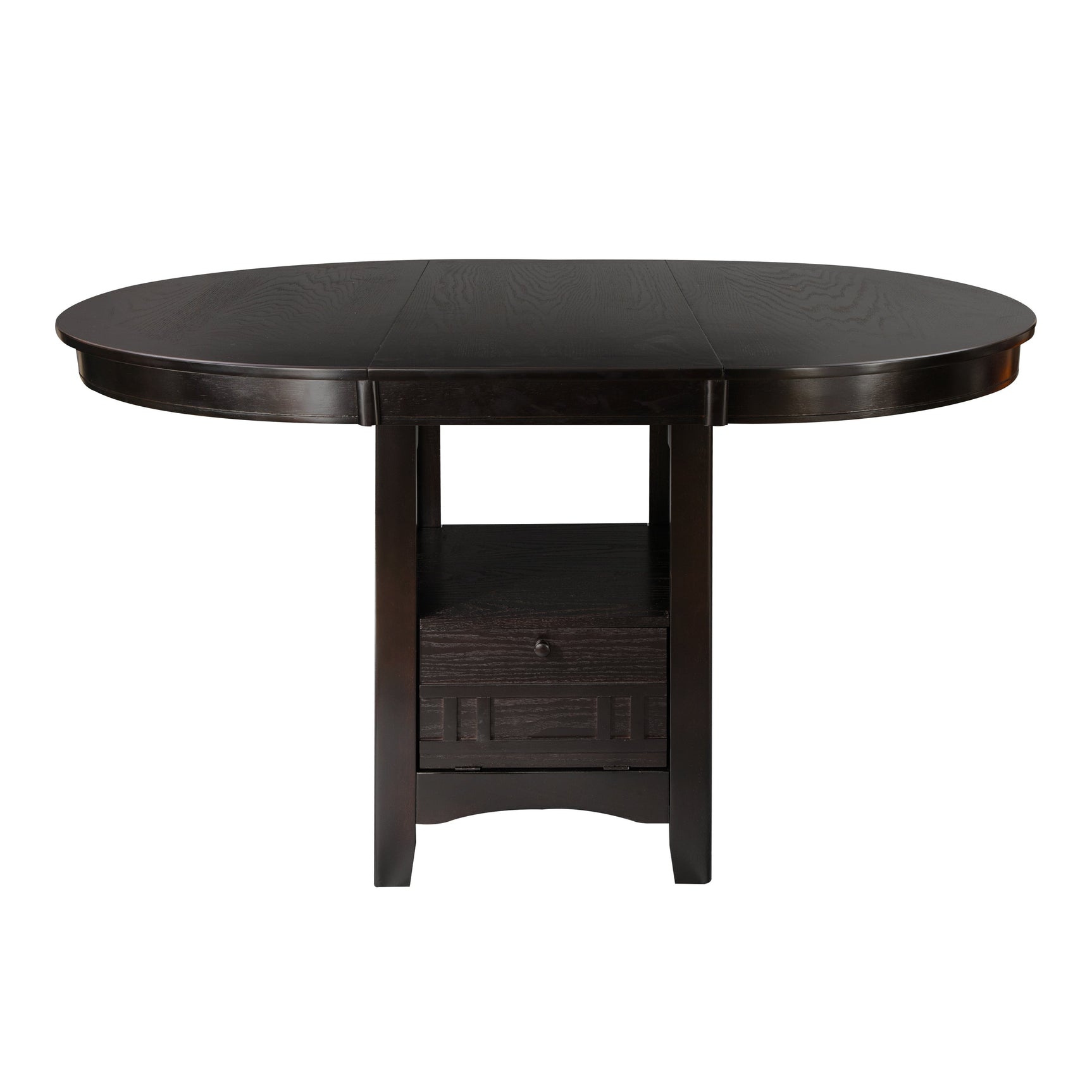 Junipero Espresso Extendable Counter Height Table - Ornate Home