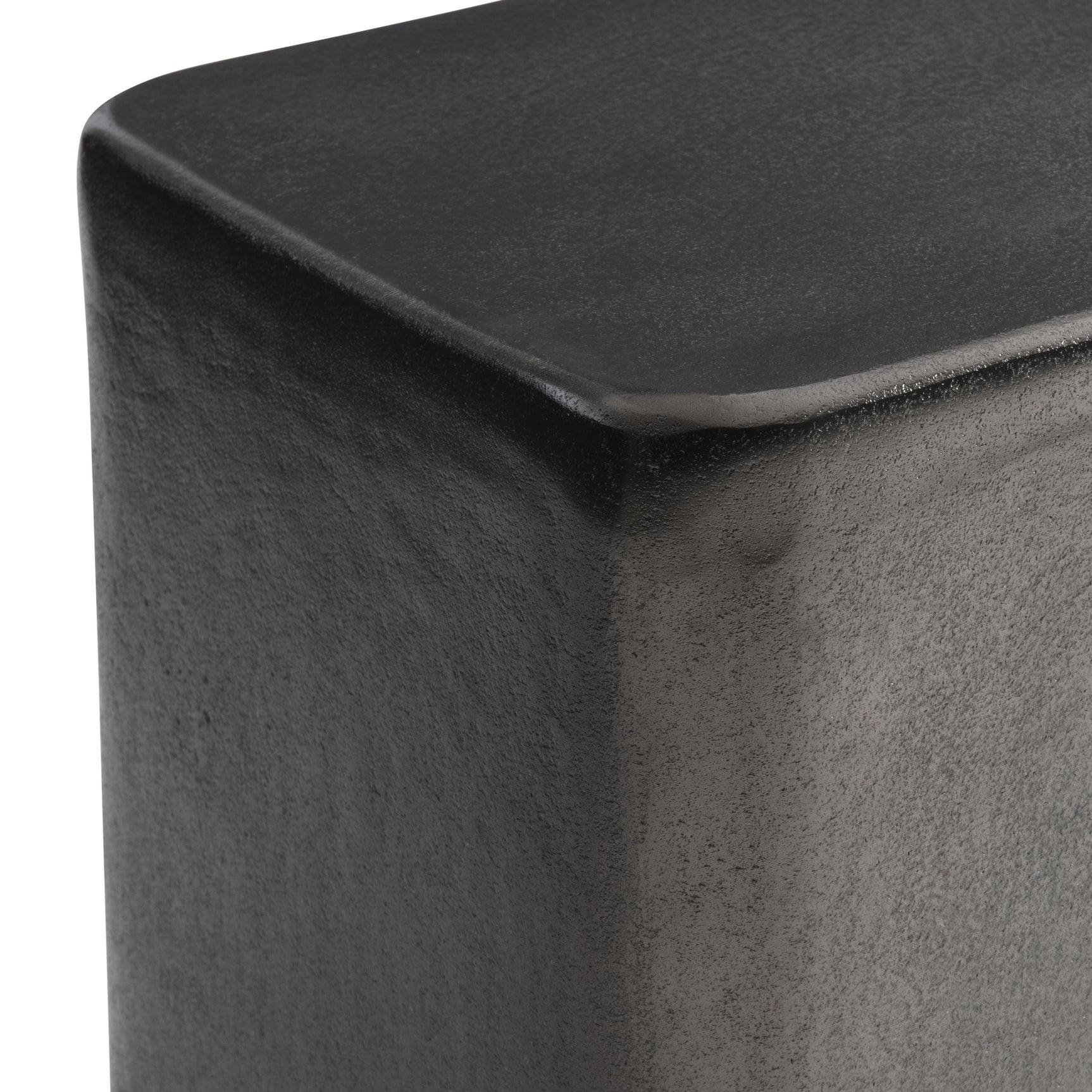Juri Graphite Accent Table (Long) - Ornate Home