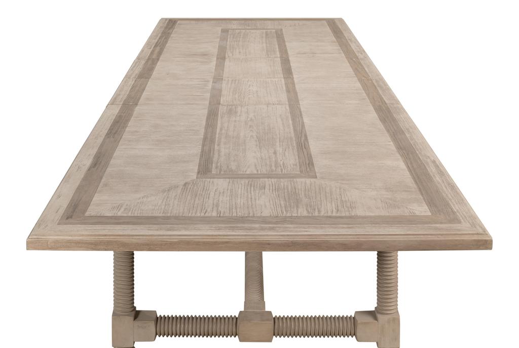 Jurow Equestrian Grey Dining Table - Ornate Home