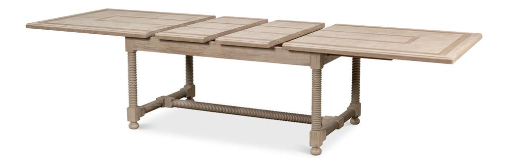 Jurow Equestrian Grey Dining Table - Ornate Home