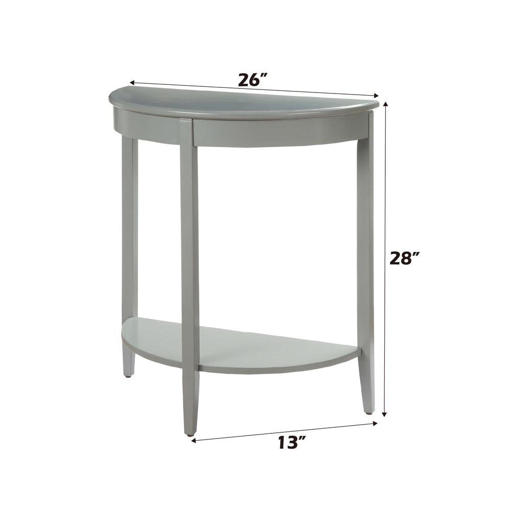 Justino Gray Console Table - Ornate Home