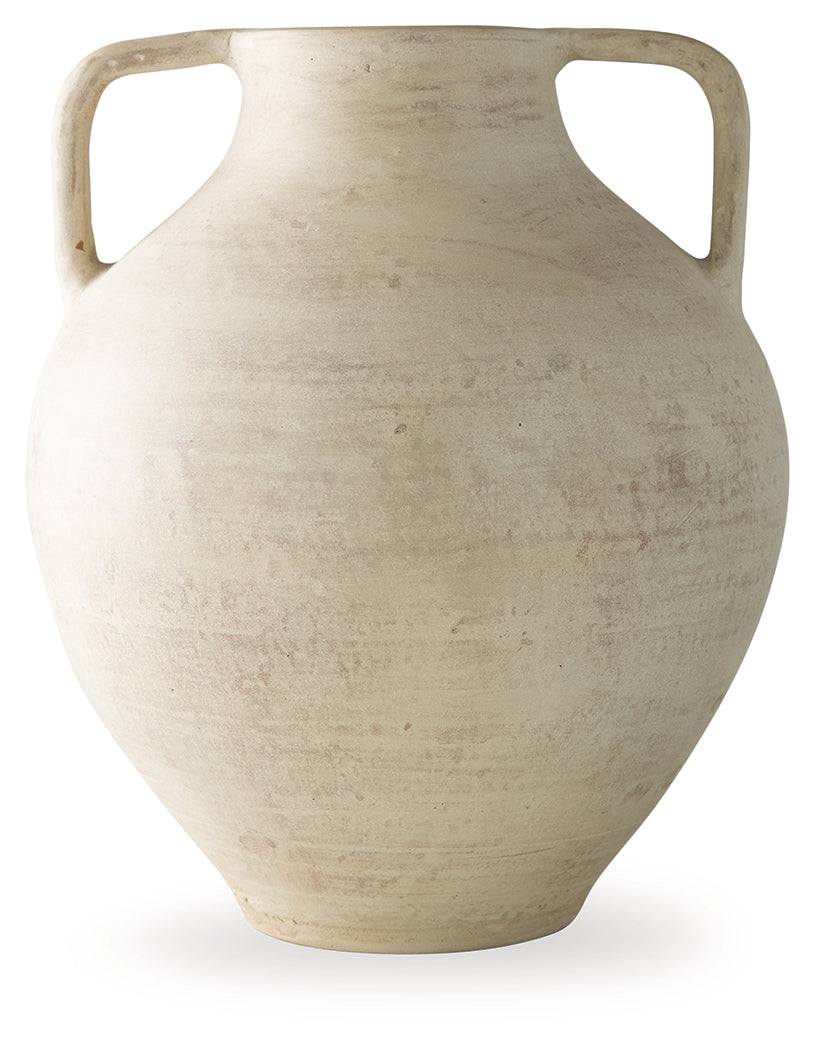 Justy Antique Beige Vase (Online Special Price) - Ornate Home