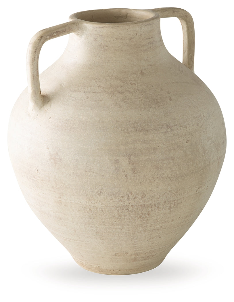 Justy Antique Beige Vase (Online Special Price) - Ornate Home
