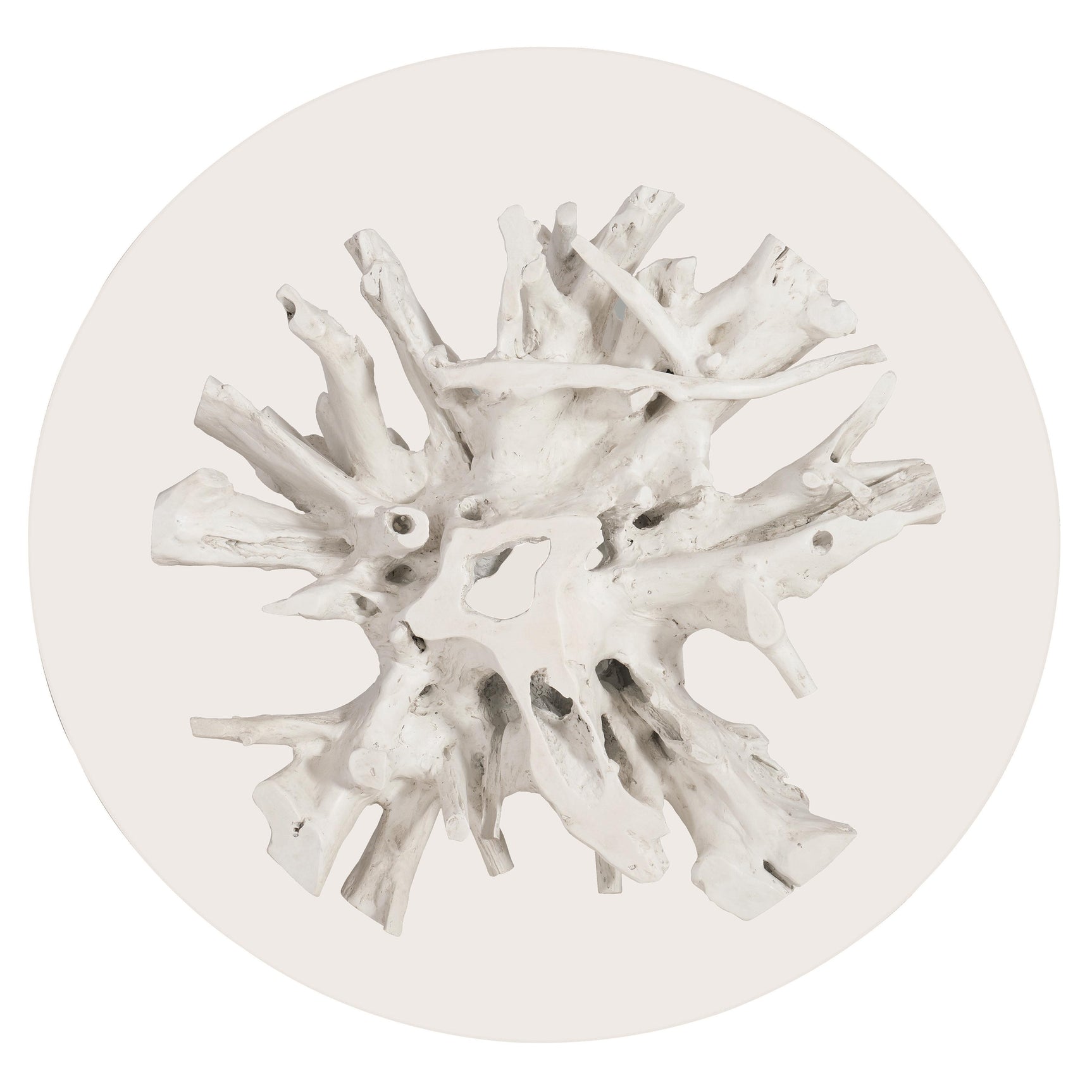Silvius White Cocktail Table