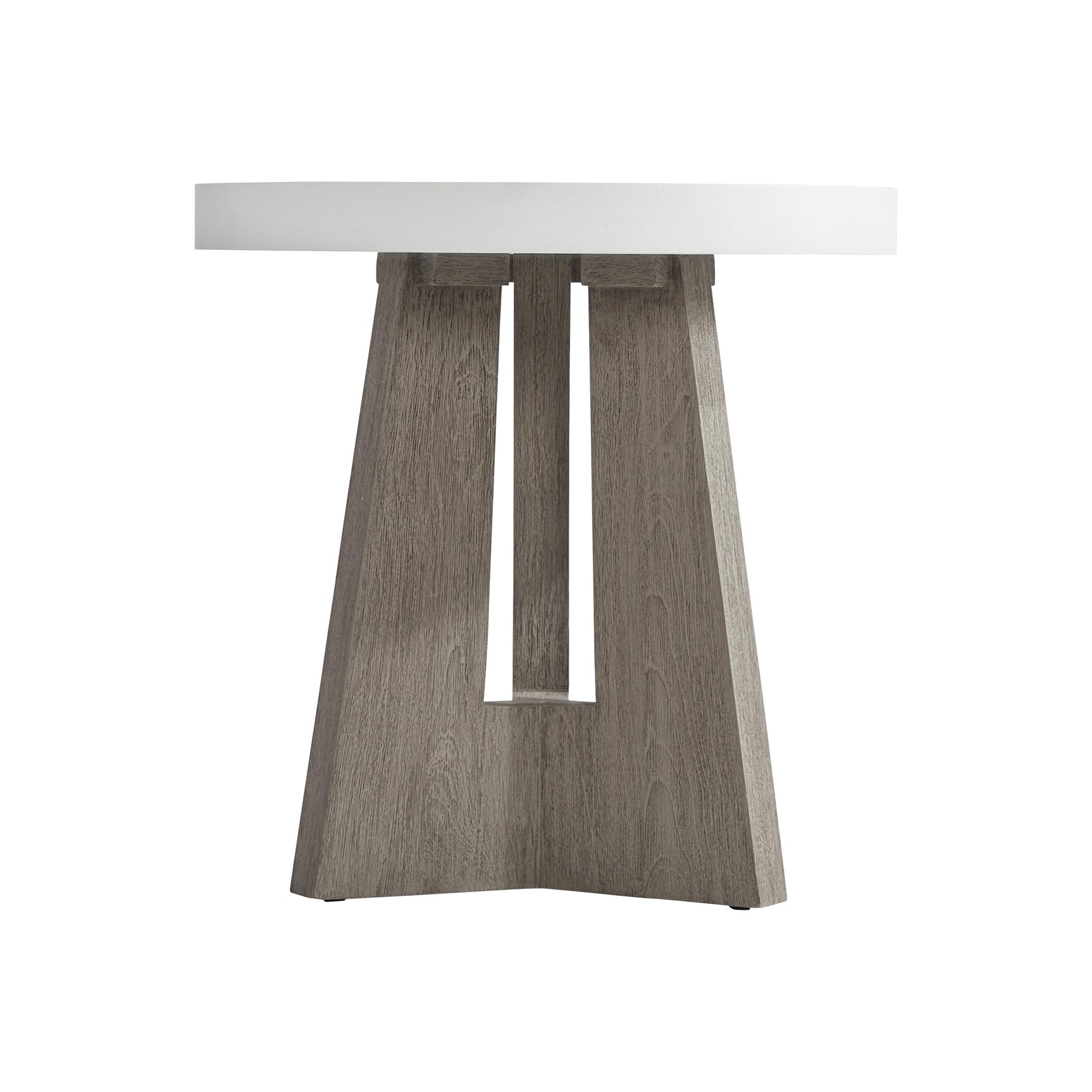 Rochelle Weathered Teak Outdoor Side Table