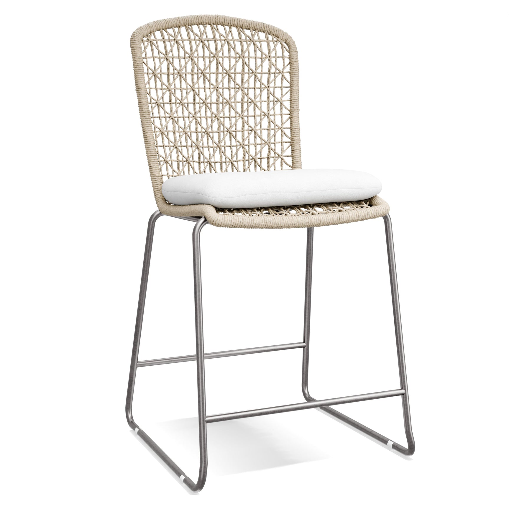 Carmel Hazelnut Outdoor Counter Stool