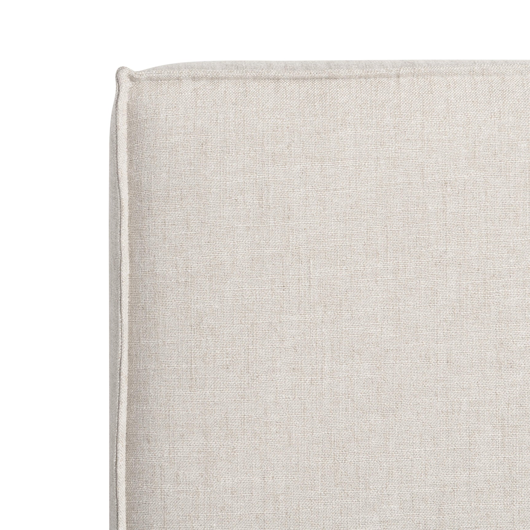 Tribeca White/Cream Queen Panel Bed