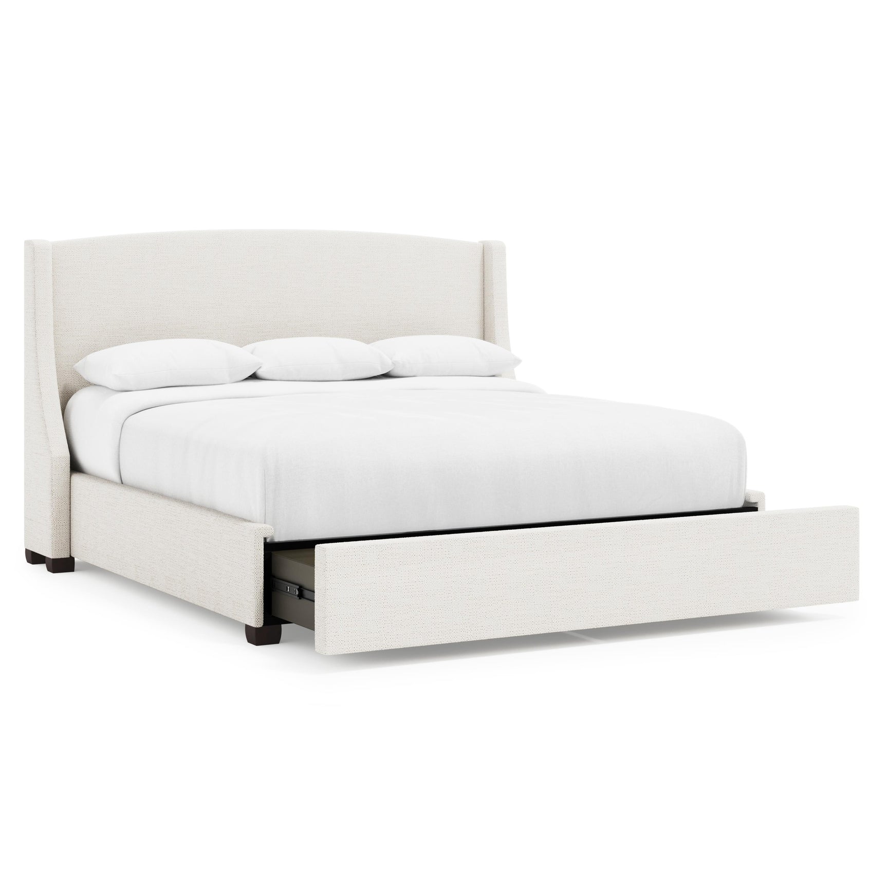 Cooper Espresso King Storage Shelter Bed (54" H)