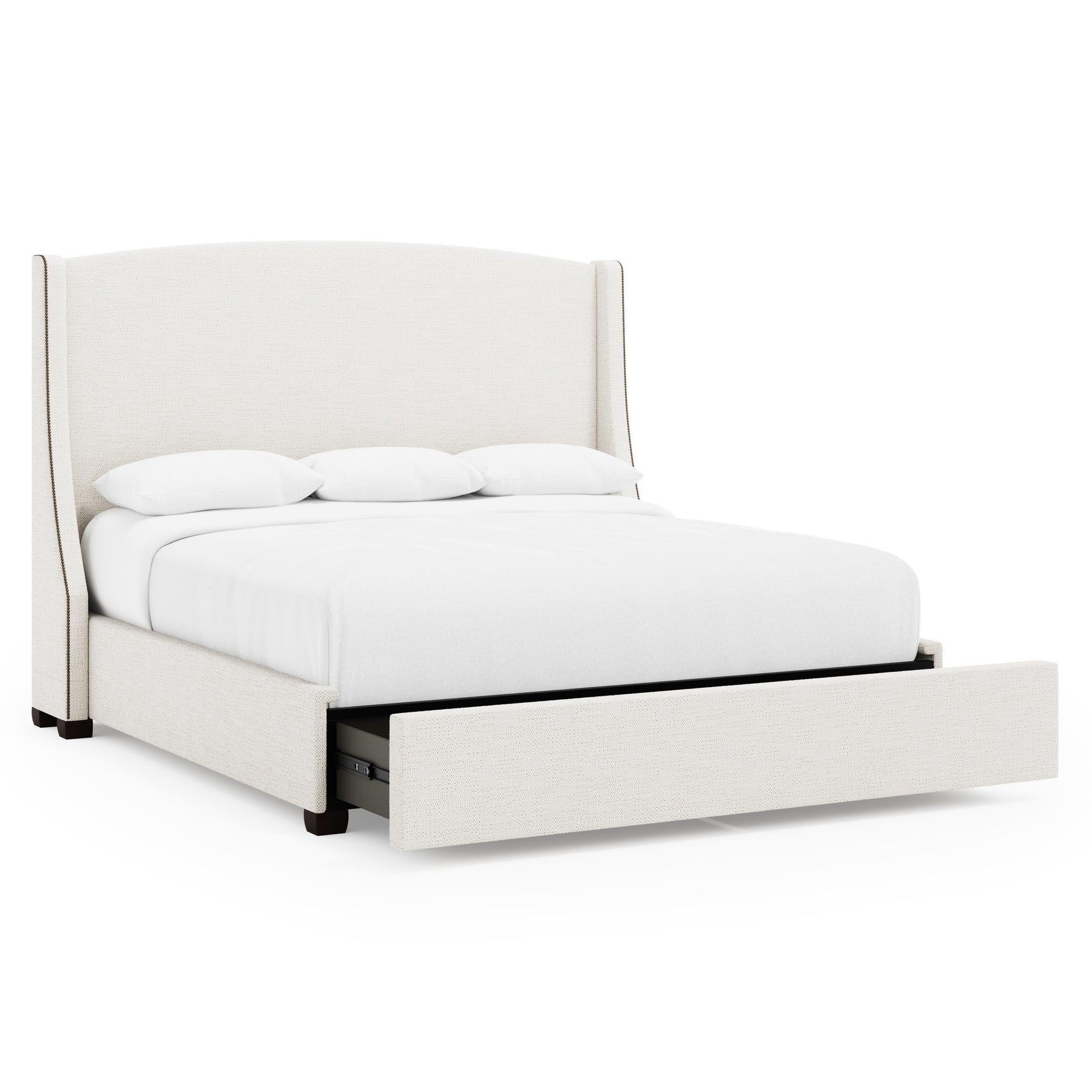 Cooper Espresso King Storage Shelter Bed (64" H)