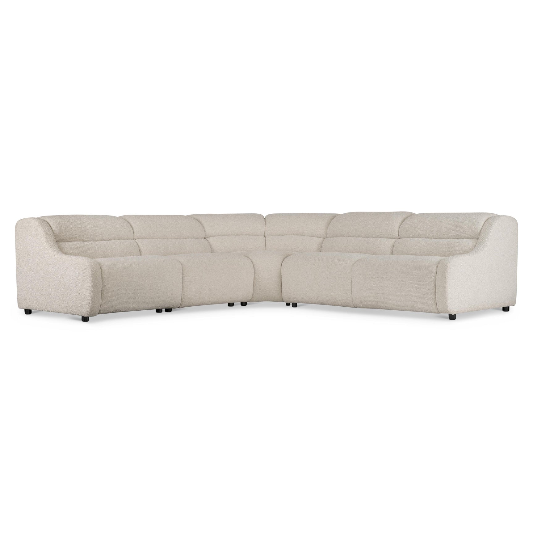 Gio Beige Power Motion Sectional