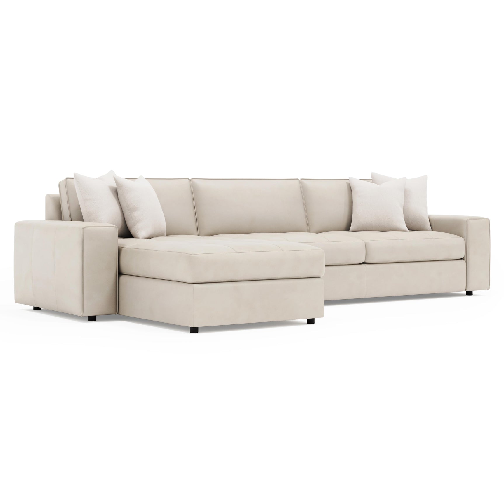 Nest Cream/White Sectional