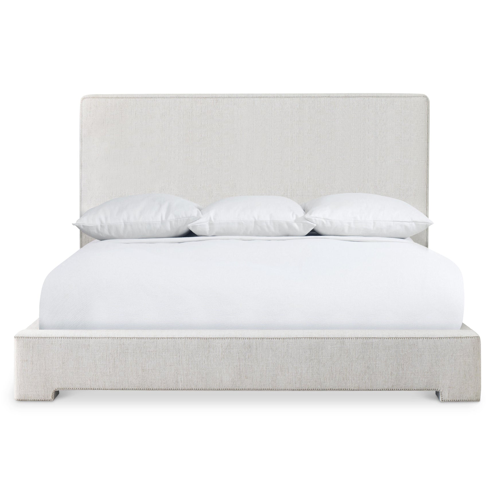 Asana Gray California King Panel Bed