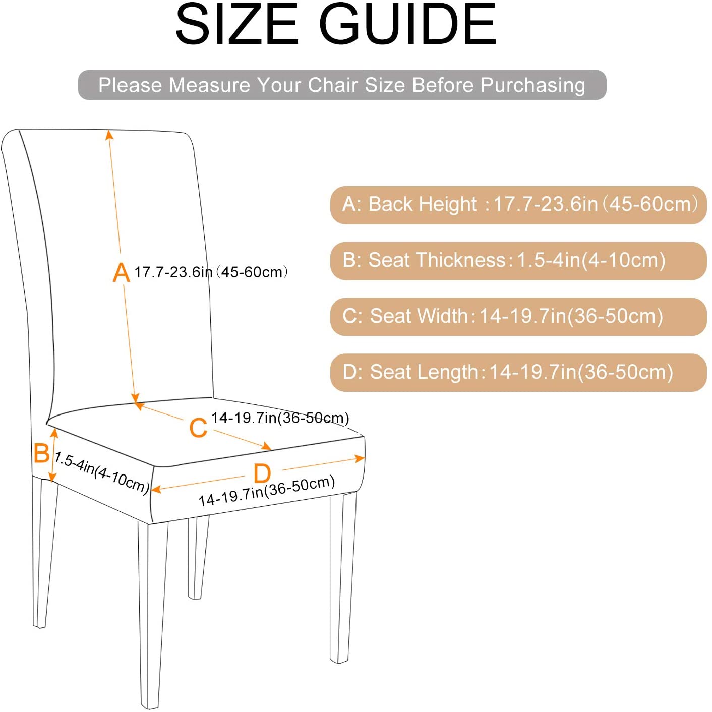 KAS Geometry Chair Cover Elastic Chair Covers Spandex Stretch Anti-dirty Removable Dining Office Chair Case - Ornate Home