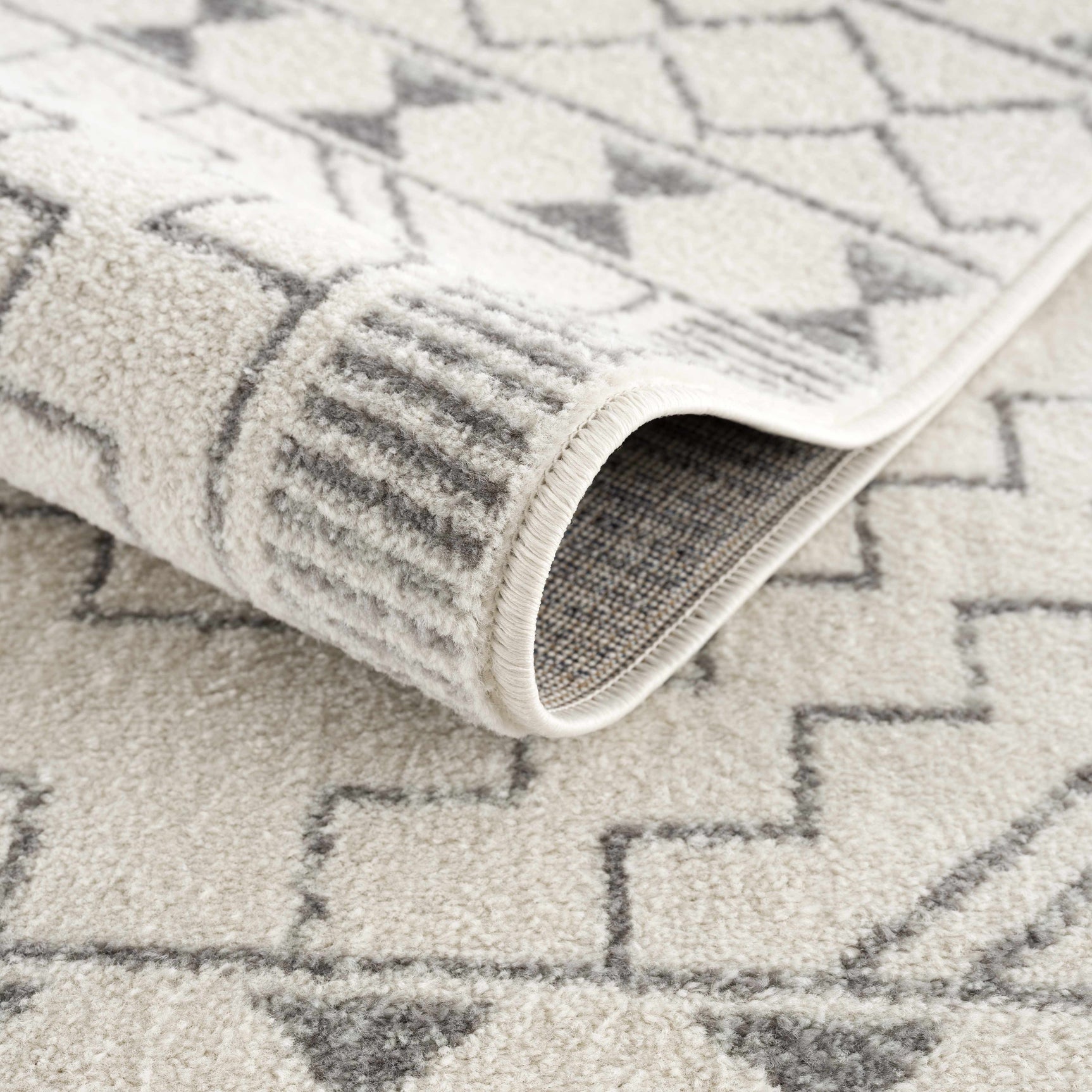 KMRSH-4614 Ivory Tribal Carpet - Clearance - Ornate Home