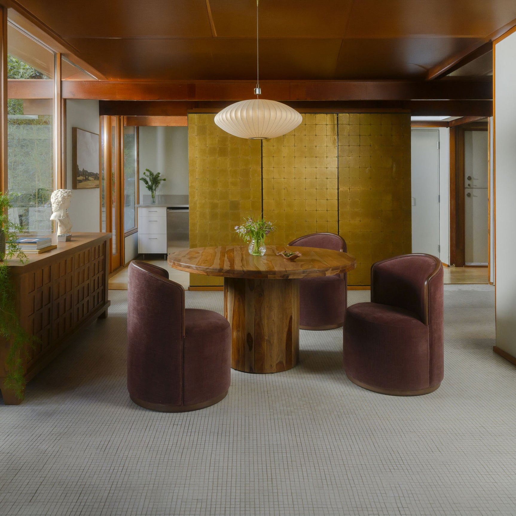 Taran Brown Dining Table