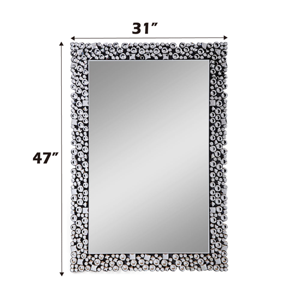 Kachina Mirror w/ Faux Gems - Ornate Home