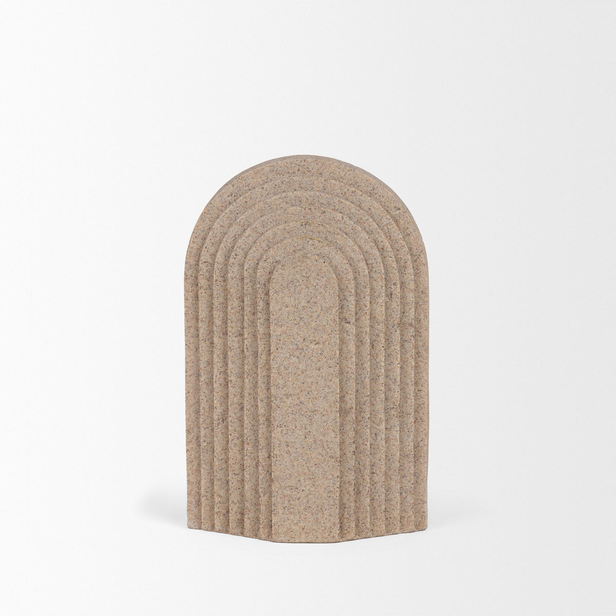 Kael Gray Resin Textured Concrete Decorative Object - Ornate Home