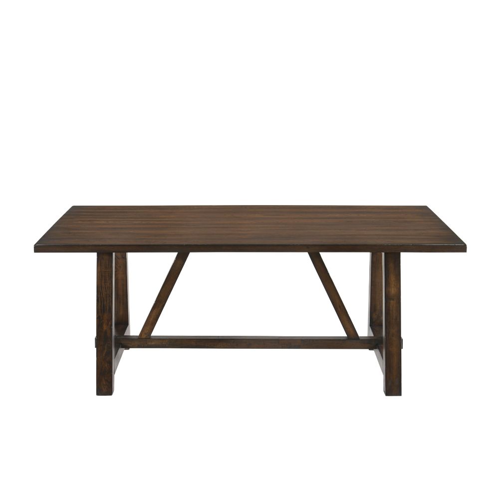 Kaelyn Dark Oak Dining Table - Ornate Home