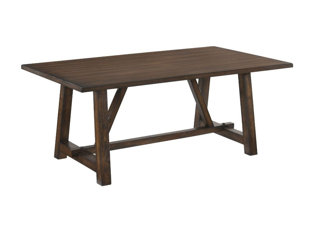 Kaelyn Dark Oak Dining Table - Ornate Home